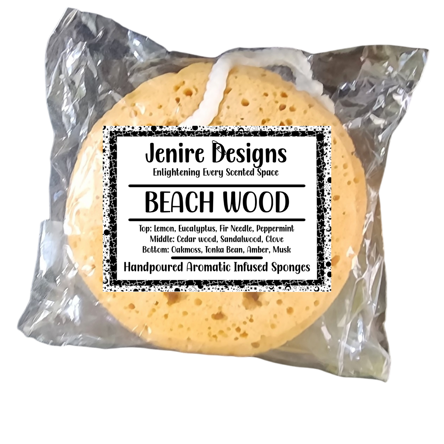 Elevate your bathing experience to new heights with our Beachwood Infused 6 oz Body Bath Soap Sponge. Immerse yourself in the tantalizing blend of top notes of apple and pineapple, a juicy middle of hibiscus and cyclamen, and a luscious base of coconut and caramelized sugar. Indulge in the refreshing hints of peach, red fruits, and ozone, while the dewy green and jasmine notes transport you to a serene paradise. Our luxurious soap sponge will leave you feeling refreshed, rejuvenated, and ready to conquer