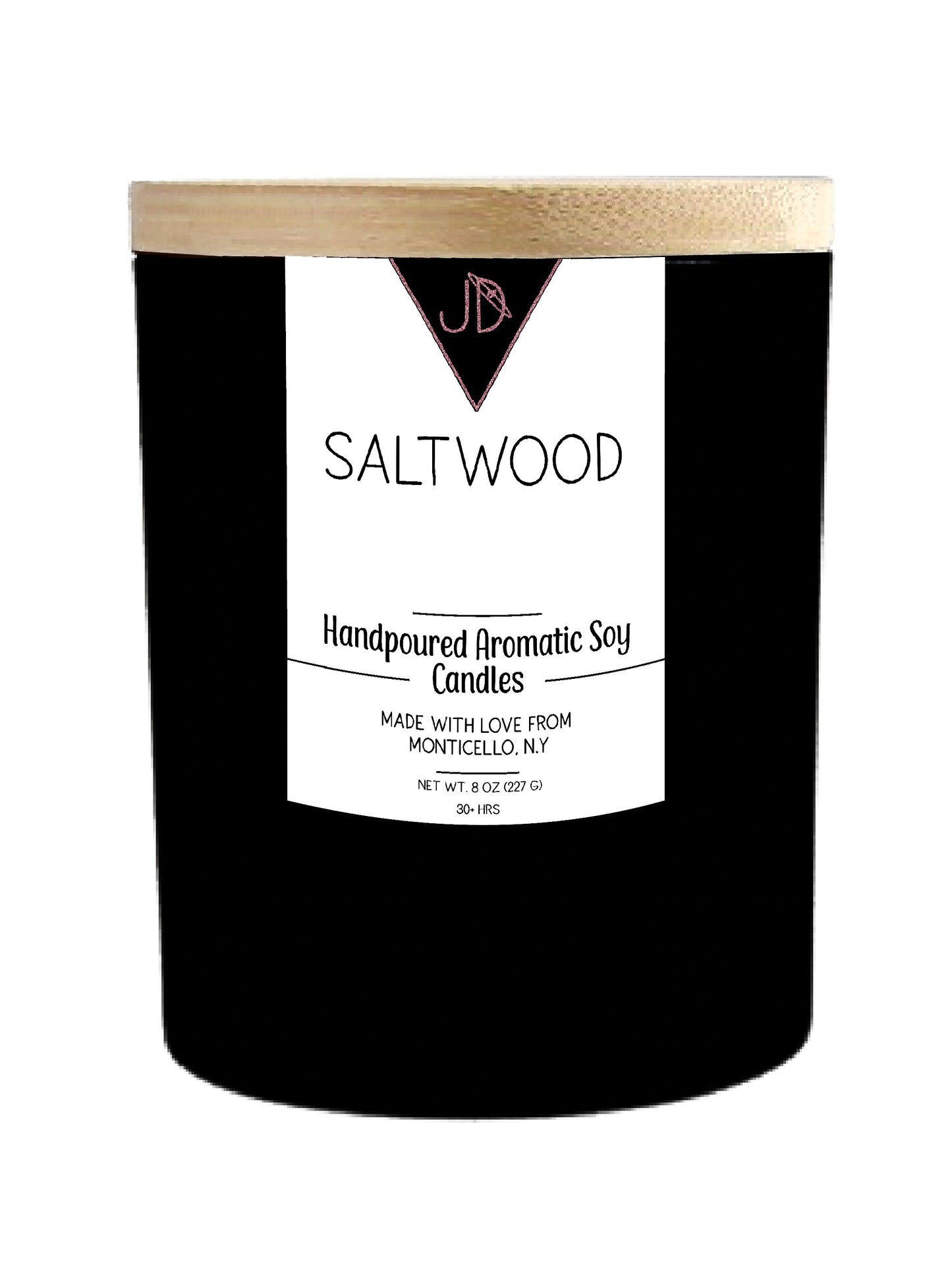 A remote coastline trail, salt air mixing with warm sun-baked wood. Saltwood opens with bright lemon, eucalyptus, fir needle, and cool peppermint, settling into a rich middle of cedarwood, sandalwood, and clove. It closes on a warm, grounded base of oakmoss, tonka bean, amber, and musk.
Fresh and woodsy at once — this one captures that in-between feeling of ocean air and forest trail, wherever you happen to be.
Hand-poured in small batches in Monticello, NY using clean-burning soy wax and a cotton wick,
