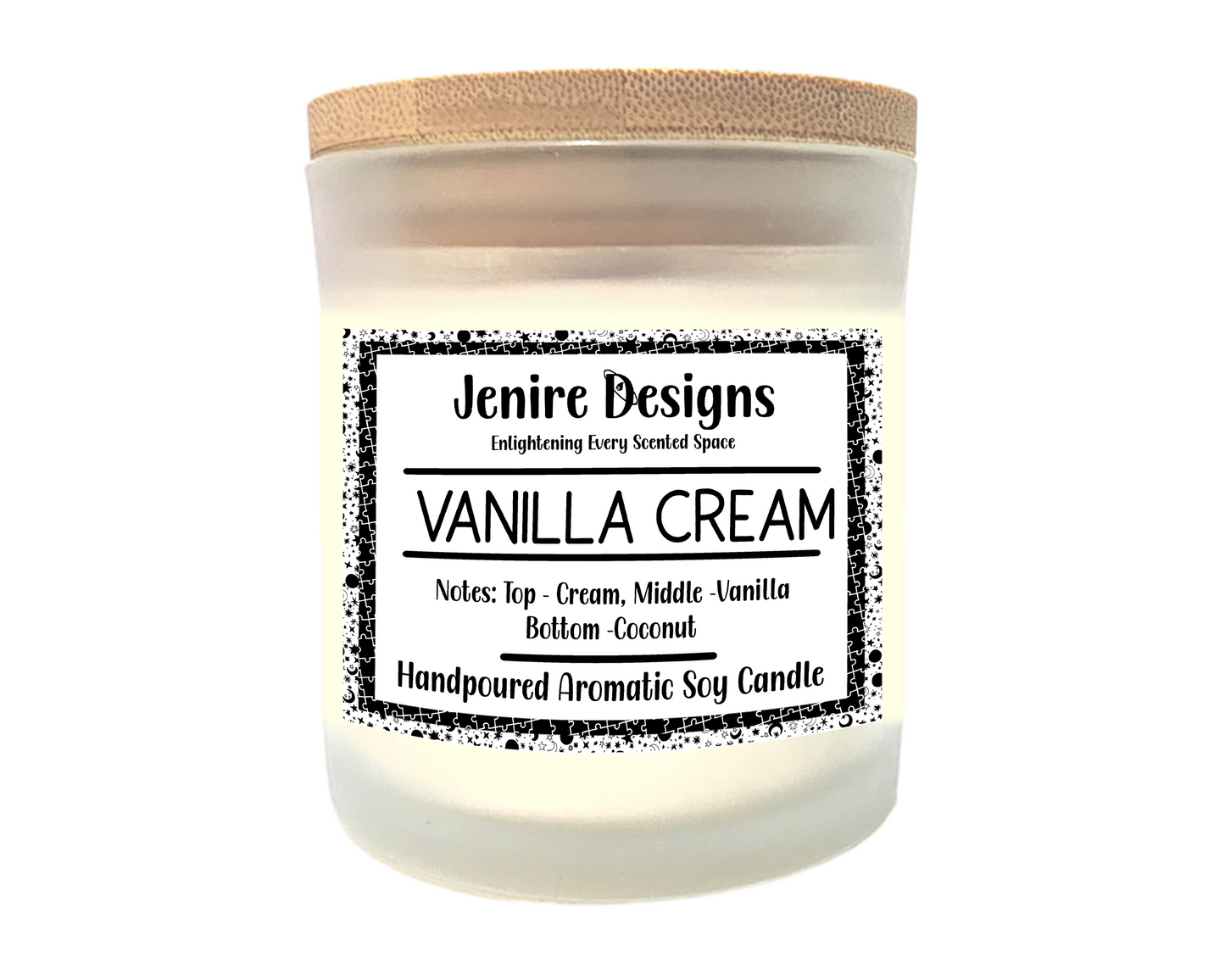 Wrap your space in simple sweetness.
This Vanilla Cream candle captures the comfort of buttercream frosting paired with soft coconut warmth and a subtle drizzling of maple. It opens with rich, velvety butter that melts into subtle coconut, all resting atop a smooth vanilla base enriched with golden maple undertones.
Fragrance Notes:
Top: Melted Butter
Heart: Toasted Coconut
Base: Vanilla Bean • Maple Syrup Echoes