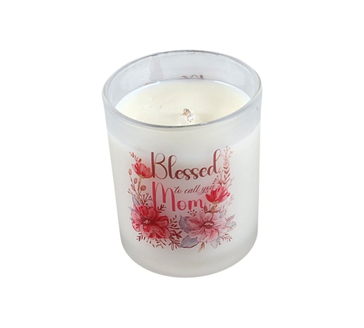 Blessed to Call You Mom | Firecracker Ice Pop Type Soy Candle | 8 oz | Sublimated Glass Jar | Jenire Designs
