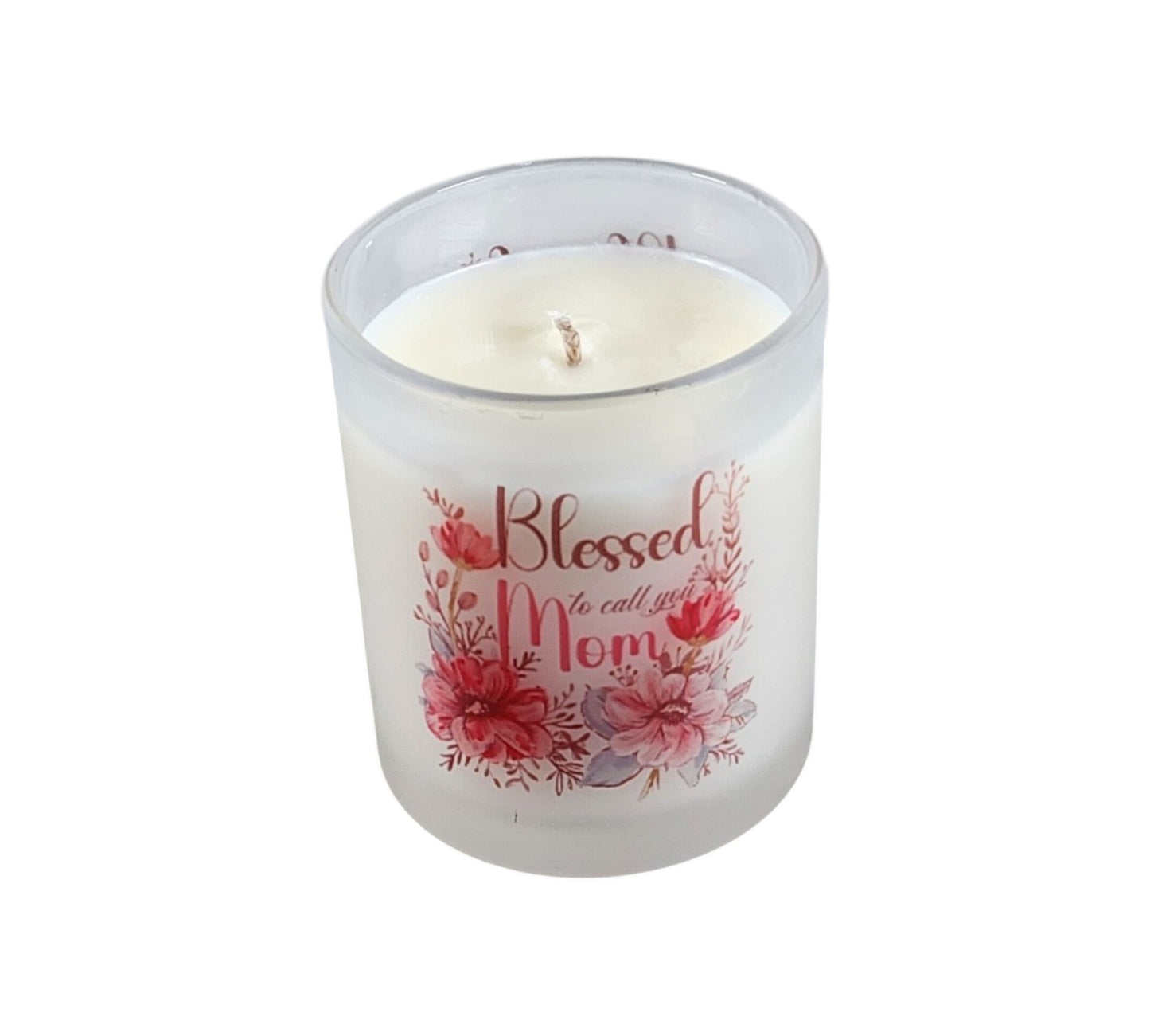 Blessed to Call You Mom | Firecracker Ice Pop Type Soy Candle | 8 oz | Sublimated Glass Jar | Jenire Designs