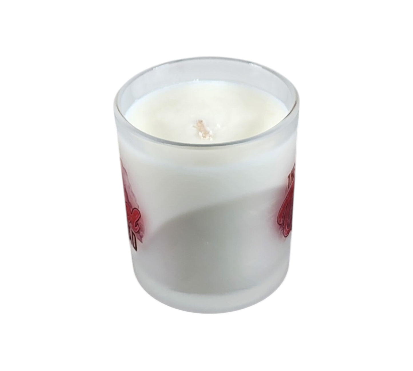 The Cool Dad | Cozy Cabin Type Soy Candle | 8 oz | Sublimated Glass Jar | Jenire Designs