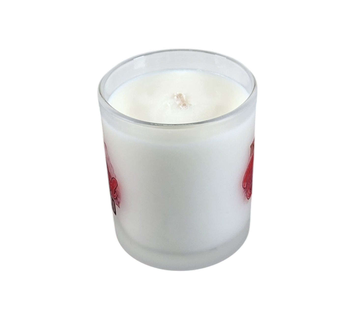 The Cool Dad | Cozy Cabin Type Soy Candle | 8 oz | Sublimated Glass Jar | Jenire Designs