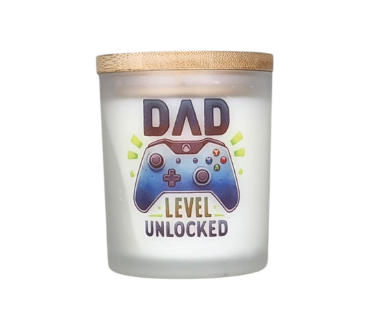 Achievement unlocked. Final boss defeated. Dad mode: activated. 🎮

Dad Level Unlocked — because becoming a dad is the ultimate upgrade. The hardest level. The best one. The one where the stakes are real, the rewards are enormous, and the save points are called memories.

For the dad who respawned as someone's whole world and showed up every single day to play the game right.

🌲 The Scent: Mahogany Teakwood

Bold, warm, and unmistakably him. Mahogany Teakwood opens with rich mahogany and oak moss, deepenin