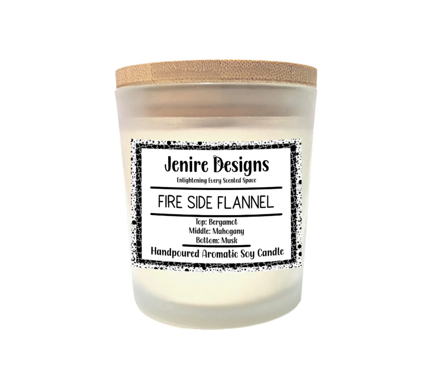 Indulge the luxurious fragrance of our Flannel Scented Soy Candle, a perfect blend of warmth and sensuality. This unisex scent combines notes of bergamot, mahogany, and hint of musk for a cozy and experience. Elevate your senses with Flannel. Wrap yourself in the warmth of our Fireside Flannel Scented Soy Candle