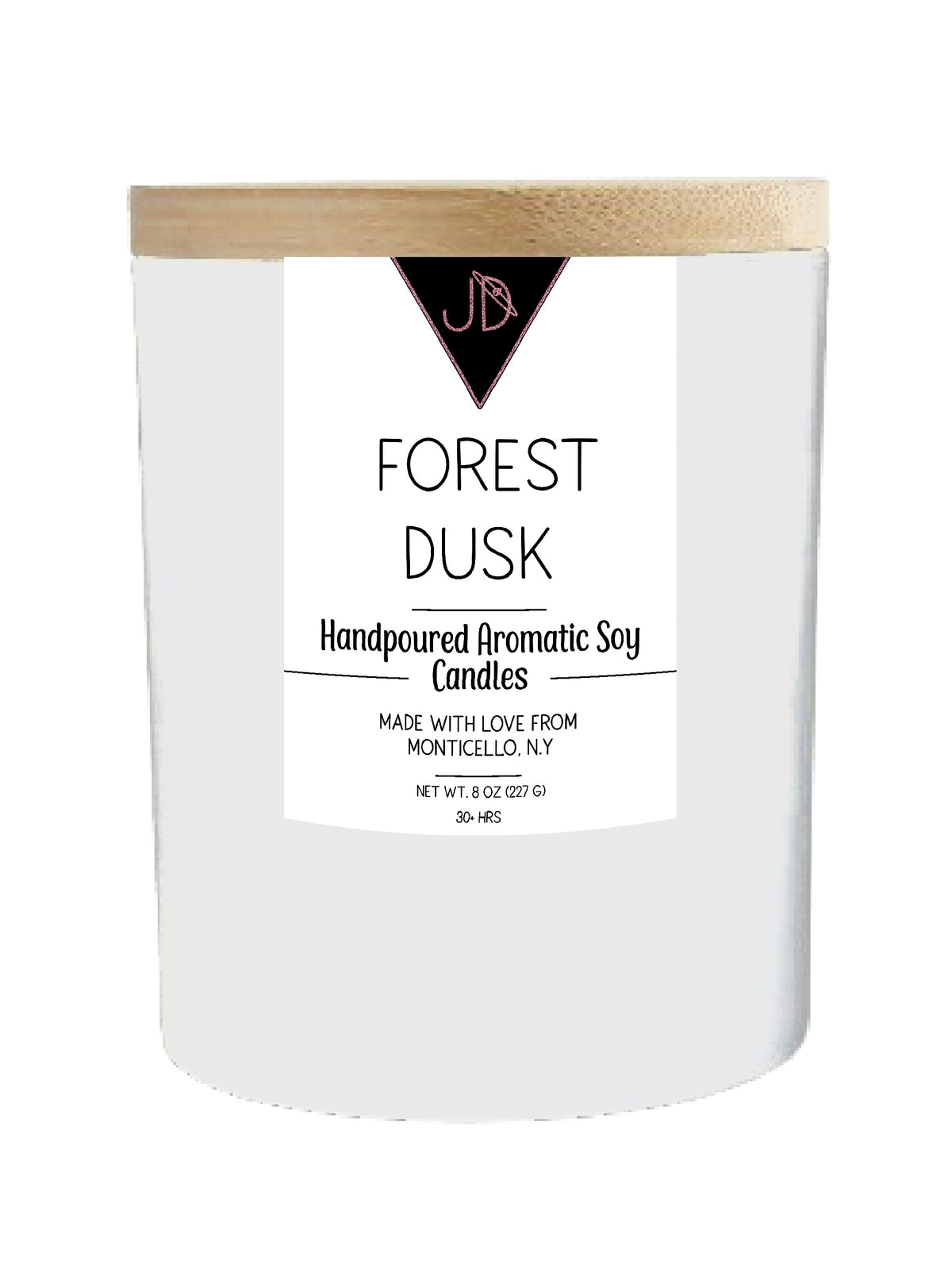 Forest Dusk – Cozy Woodland Spice Soy Candle | 8 oz Hand-Poured Cotton