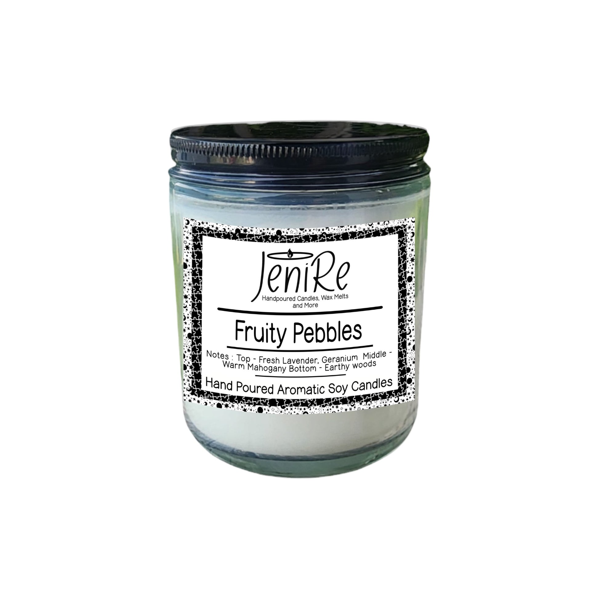 7 oz soy wax cotton wick candle. Let yourself be inspired by the bold fruity aroma, reminiscent of the iconic Fruity Pebbles cereal. Embrace the challenge and take a risk by indulging in this candle that will surely ignite your sense of adventure. Create a cozy and soothing atmosphere with the help of this scented candle.