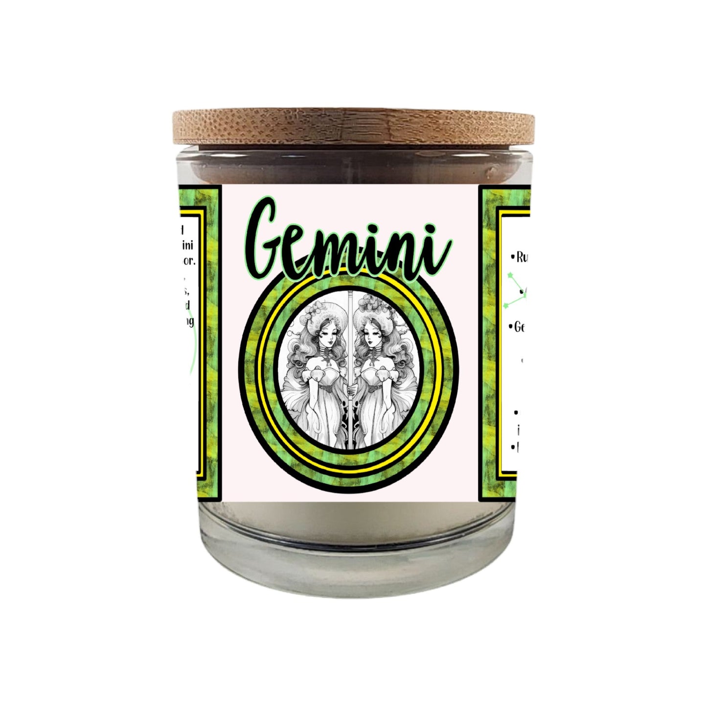 Celebrate the dynamic spirit of Gemini with our 8 oz Crackling Wood Wick Soy Candle, crafted to embody the intuitive and compassionate nature of those born between May 21 and June 20. This astrology-inspired candle makes an ideal gift for May and June birthdays, offering both ambiance and insight.

Key Features:

Zodiac-Inspired Design: Tailored to reflect Gemini's lively and adaptable personality.

Crackling Wood Wick: Provides a soothing, fireplace-like ambiance, enhancing relaxation.

Premium Soy Wax: En