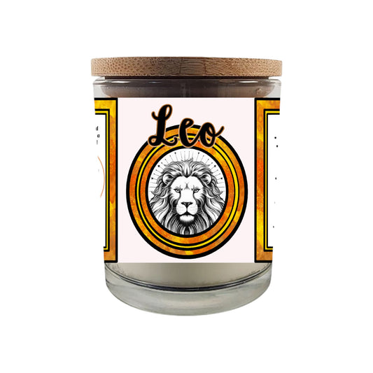 Celebrate the bold and charismatic spirit of Leo with our 8 oz Crackling Wood Wick Soy Candle, designed to embody the confident and passionate nature of those born between July 23 and August 22. This astrology-inspired candle is the perfect gift for July and August birthdays, offering both an enchanting ambiance and a personalized touch.

Key Features:

Zodiac-Inspired Design: Tailored to reflect Leo's vibrant, strong-willed, and charismatic personality.

Crackling Wood Wick: Creates a soothing, fireplace-l