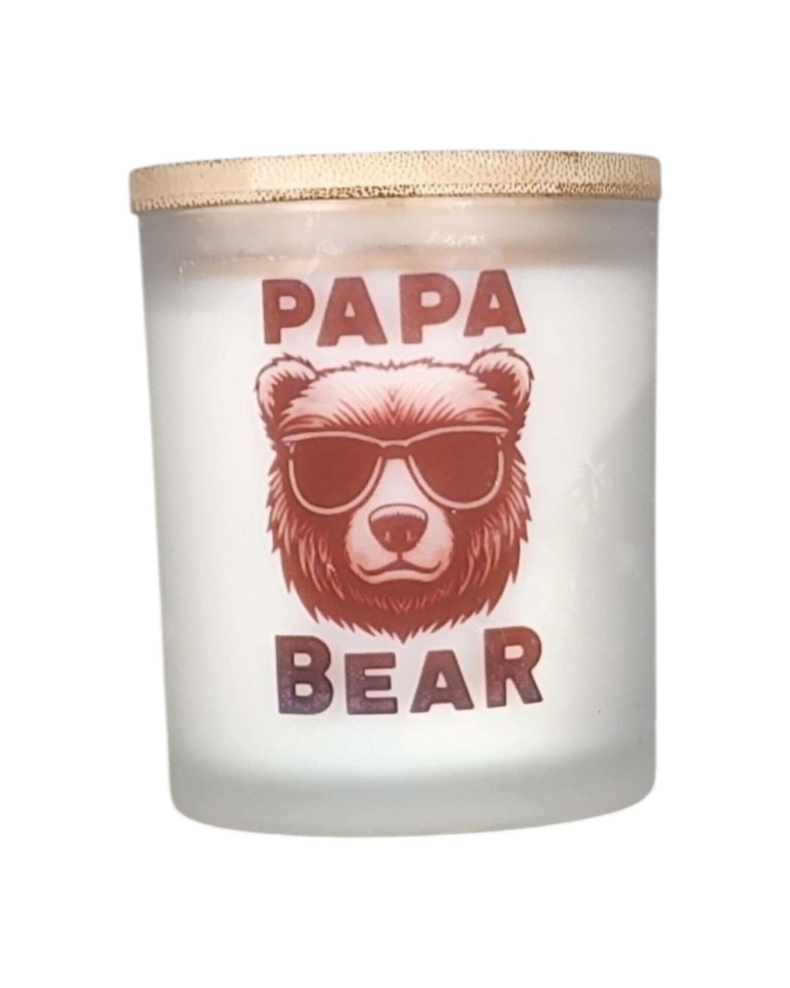 Protective. Steady. Unshakeable. Papa Bear. 🐻

Papa Bear — because there's a reason that title exists. He's the one who made the world feel smaller and safer just by being in it. Who showed up big when it mattered and quiet when that's what was needed. Who never had to say much because everyone already knew — don't mess with his people.

This candle is for the dad, the grandpa, the father figure who carries his family the way a bear carries the mountain. Like it was made for him.

🪵 The Scent: Cozy Cabin
