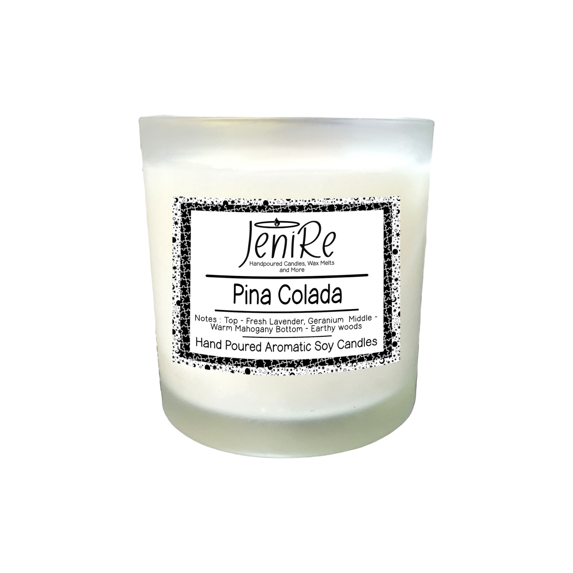 This candle creates an ambiance that takes you straight to the beach with its sweet and refreshing aroma of juicy pineapple and creamy coconut. Our candle is made from high-quality soy wax that burns clean and evenly, ensuring a long-lasting burn