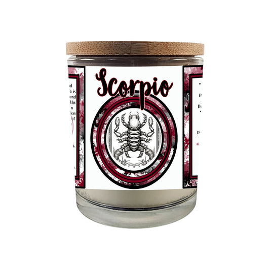 Celebrate the passionate and intense spirit of Scorpio with our 8 oz Crackling Wood Wick Soy Candle, thoughtfully crafted to embody the transformative and determined nature of those born between October 23 and November 21. This astrology-inspired candle is a perfect gift for October and November birthdays, bringing both atmosphere and astrological insight to your space.

Key Features:

Zodiac-Inspired Design: Tailored to reflect Scorpio’s mysterious and intense personality.

Crackling Wood Wick: Creates a c